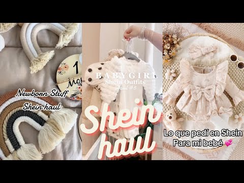 Baby Shein Clothes Haul || Newborn Stuff Shein Haul