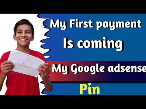 Google adsense pin verify🔥 | My first payment | #googleadsense #adsensepin #myfirstpayment