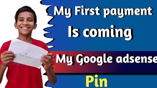 Google adsense pin verify🔥 | My first payment | #googleadsense #adsensepin #myfirstpayment