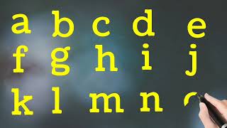 How to write Small Alphabet letter | Kids Writing Small Alphabets By practicing it 011
