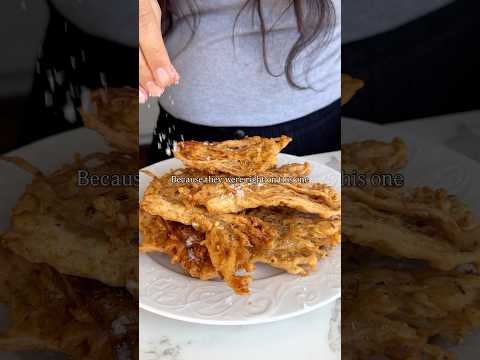 Fried Enoki Mushrooms that taste like CHICKEN!