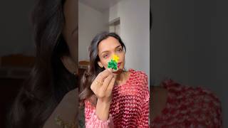 Christmas tree pipe cleaner hair clip 🎄 | #christmas