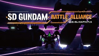 SD Gundam Battle Alliance shows off its flashy opening cinematic