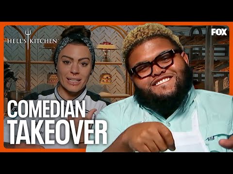 The Final 5 Chefs Are Challenged To Teach Comedians To Cook | Hell’s Kitchen