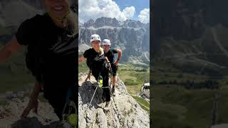Via Ferrata Piccola Cir Val Gardena Dolomites