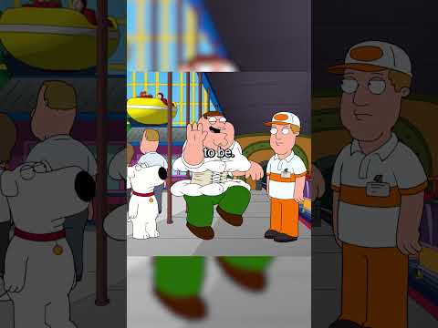 Peter goes on rollercoaster