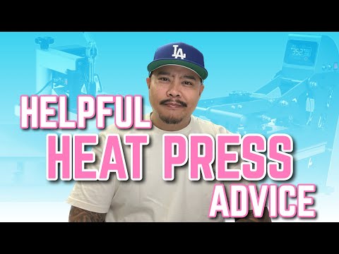 Heat Press Advice For Beginners