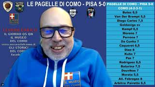 Le Pagelle di Como Pisa 5-0, del 22 Marzo 2026