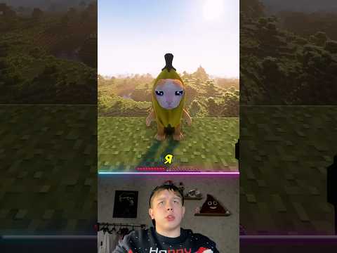 Улучшил Дом Банана Кэта В Minecraft 🥺