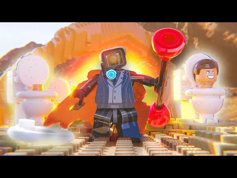 LEGO SKIBIDI TOILET: The Legend Of Plunger (episode 1)