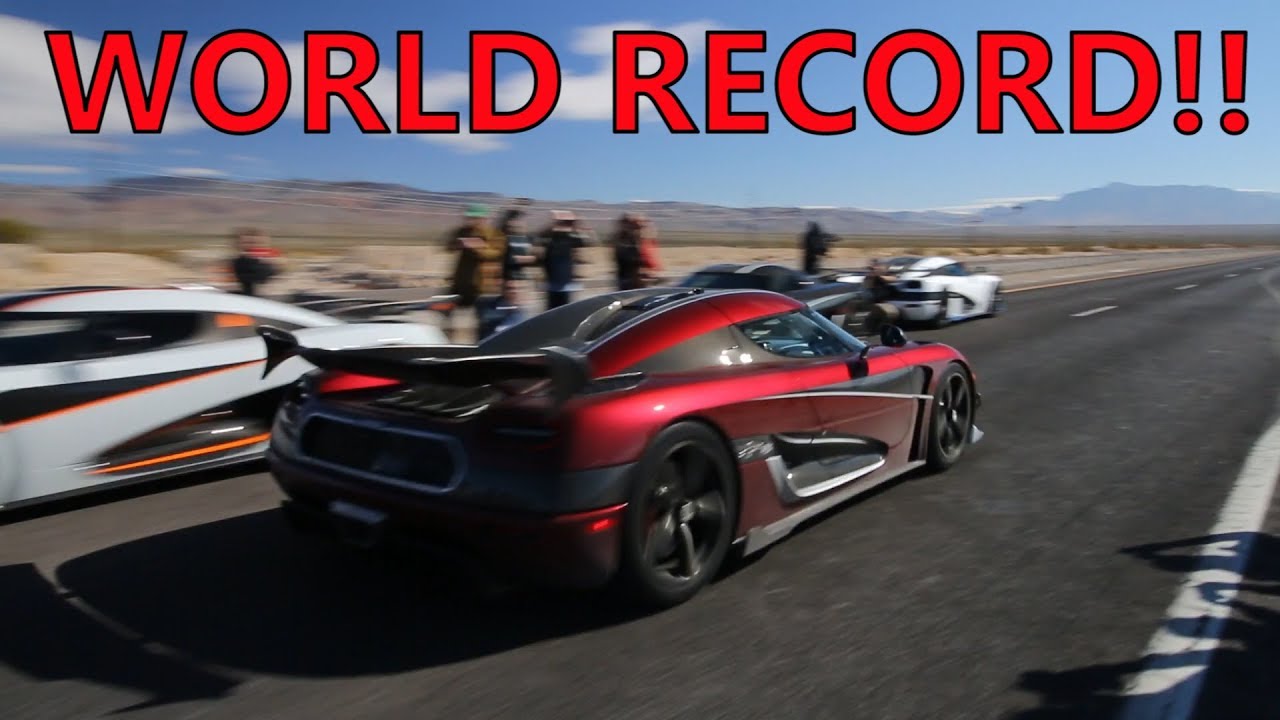 Insane Koenigsegg Agera RS Breaks TOP SPEED WORLD RECORD