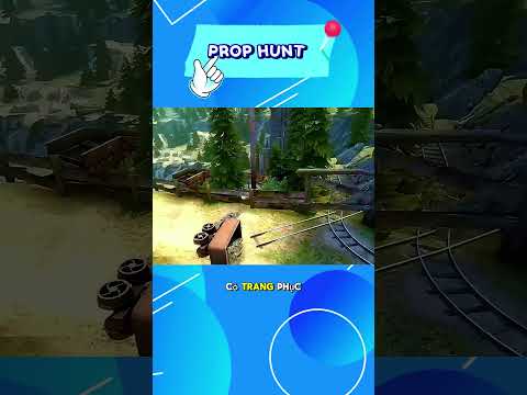 những màn nguỵ trang đỉnh cao prop hunt 163 #freefire #prophunt #shorts