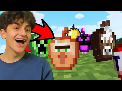 صنعت اقوى تفاحات في ماين كرفت!! تفاحه الدايمود 😨 MINECRAFT