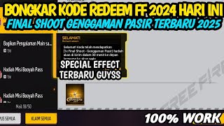 KODE REDEEM FF!! KODE REDEEM FREE FIRE TERBARU 3 April 2025 HARI INI‼️