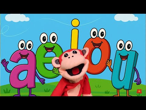 LA RISA DE LAS VOCALES ! Canciones Infantiles #monosilabo
