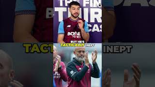 Nuno's Tactics: Why He's Holding Our Team Back! #football #shorts #viral #westham