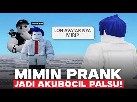MIMIN PRANK JADI AKUBOCIL PALSU!! DIA SAMPE MARAH....