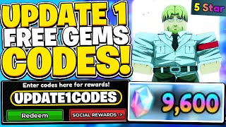 3 Secret UPDATE 1 FREE GEM CODES In All Star Tower Defence X