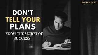 Stop Telling Your Plans - Story of Lucas - Bold Heart#motivationalstories #innerstrength #boldheart