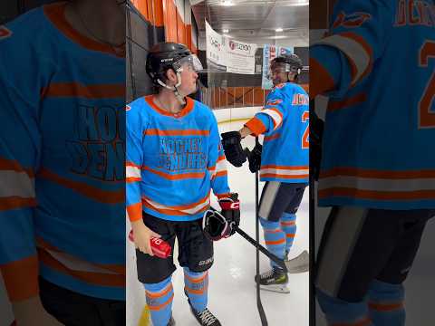 The prankster at hockey practice! ๐๐ #hockey #hockeyplayer