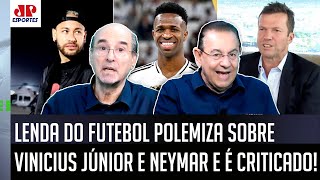 FALOU MER%@?? "É UM BURRO!! ISSO que ELE FALOU do Vinicius Júnior e do Neymar é..." OLHA a POLÊMICA!