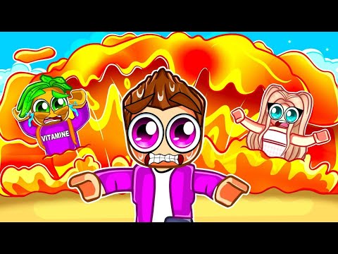 Wir Überleben einen MAX LEVEL Lava Tsunami in Roblox!