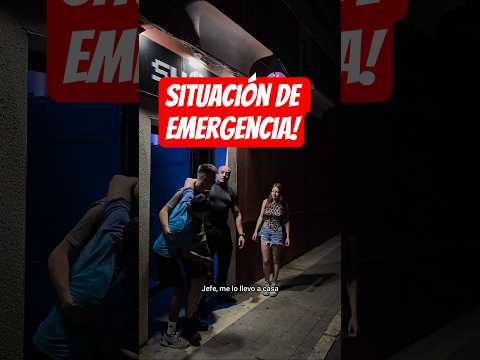 Situación de emergencia! #bouncerpower #elportero #discoteca #shorts #viral #viralshorts #boliche