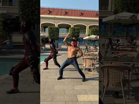 Logan, CrocsPool and…..?!? #deadpoolvswolverine #dance #wolverine #marvel
