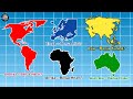 Exploring Continents and Their Characteristics