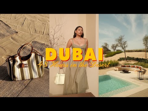 48 HOURS IN THE DUBAI DESERT, VLOG | Noorie Ana