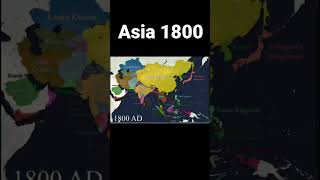 Asia now and Asia 1800 #geography #shorts #funny #sad