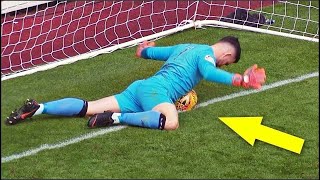 10 Veces Que Los Porteros No Utilizaron Las MANOS Para Defender