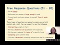 Exam Strategies for Chemistry Regents