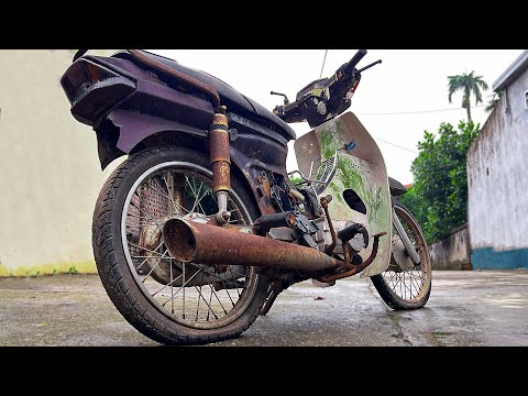 The Journey of Reviving the Legendary DREAM Motorcycle After 20 Years of Neglect // Full restoration