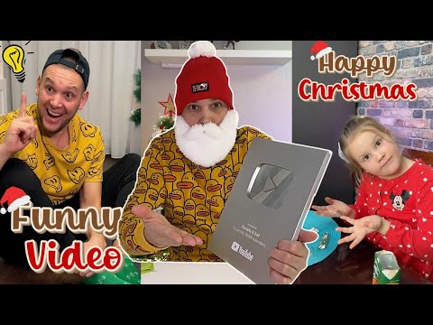 Happy Christmas 🎄🥳 Funny Video #rianaru #comedy #tiktok #funnyfamily