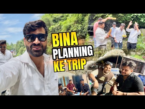 Bina Planning Ka Trip Ban Gaya Comedy Show 🤯 | Unexpected Adventures 😂 | Suraj Kaushik Vlogs #vlog