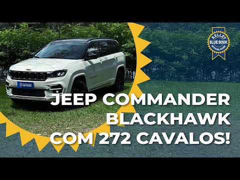 Novo Jeep Commander Balckhawk tem 272 cavalos e o que mais?