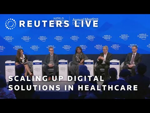 LIVE: Davos discussion on scaling up the use of digital solutions in healthcare