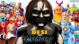 DESI Avengers Tracked Through the Universe and Crushed by DARK GOD INFINITY in GTA 5 | GTA V #469 