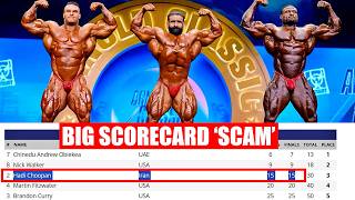 BIGGEST SCAM IN IFBB SCORECARD | PERFECT SCORING EVERYWHERE