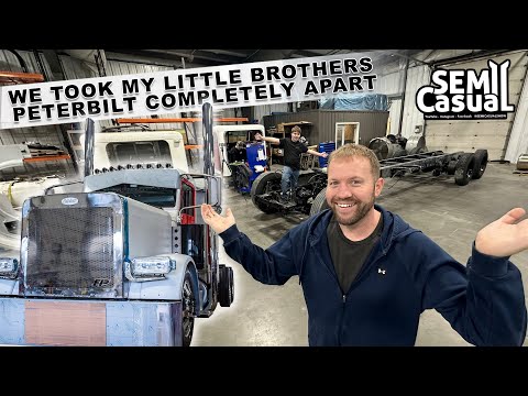 Tearing down a Peterbilt 379