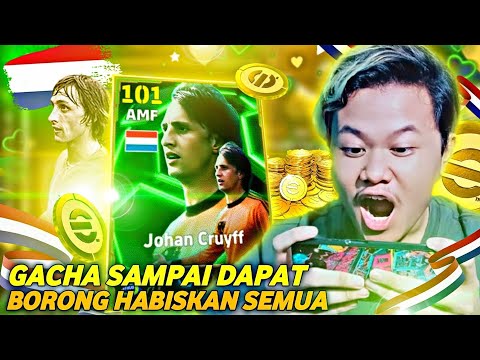 BELUM MENYERAH UNTUK DAPATKAN EPIC CRUYFF 107 TERKUAT! ALL IN BAKAR KOIN SAMPAI DAPAT EFOOTBALL 2025