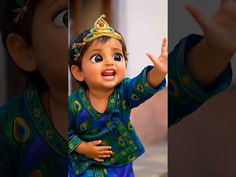 Rudra ko watermelon🍉 kha Gaya #shrikrishna #shorts #mha