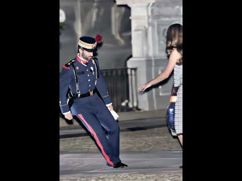 The Tired Soldier and the Kind Princess #leonor #royalspain #realmadrid