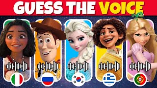 Can You Guess the Disney Voice...?! - Multilingual Edition