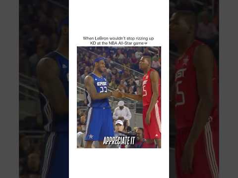 LeBron GLAZING Kevin Durant 😂🔥 #shorts #nba