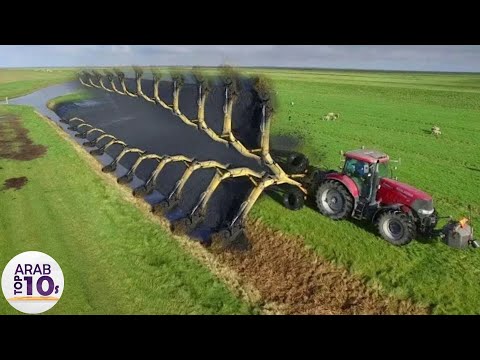 مذهل !! تكنولوجيا الفلاحة الذكية آلات في غاية التطور # 4