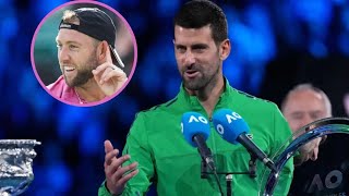 Novak Djokovic’s hopes of another Grand Slam final in 2026 dismissed by former world No 8