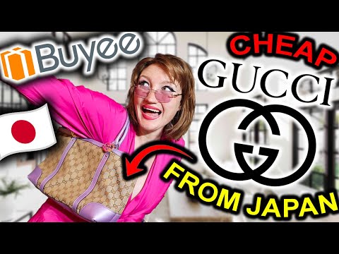 BUYING SECOND HAND LUXURY FROM JAPAN | TRYING THE "BUYEE" SHOPPING SERVICE!!! *risky Gucci haul*