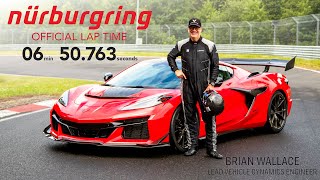 C8 CORVETTE ZR1 OFFICIAL NURBURGRING LAP RECORD RUN | FASTER THAN MUSTANG GTD